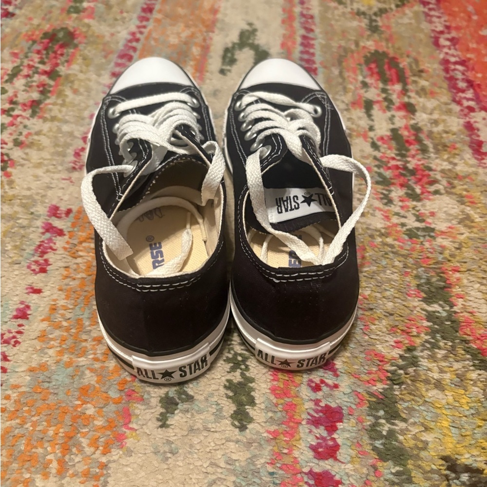 Converse Chuck Taylor all star canvas black womens size 7 - Picture 4 of 6